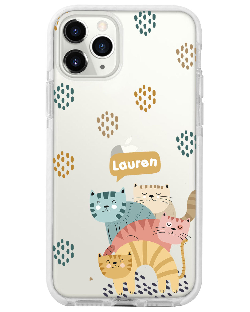 iPhone Rearguard Bumper - Rainbow Meow 2.0