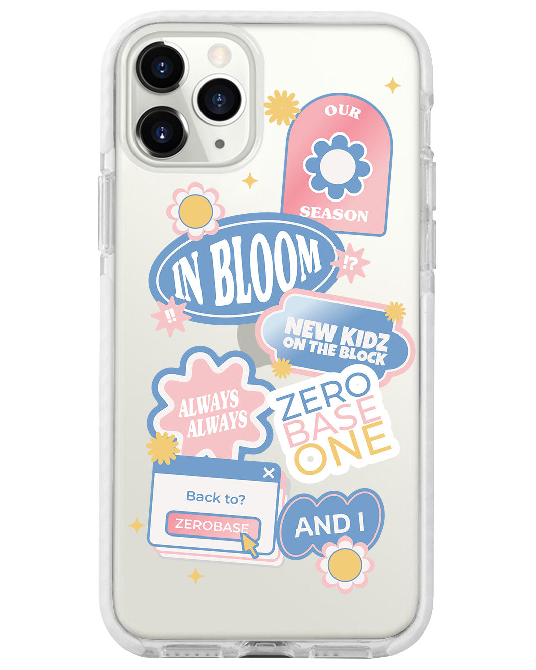 iPhone Rearguard Bumper - Zerobaseone Song Sticker Pack