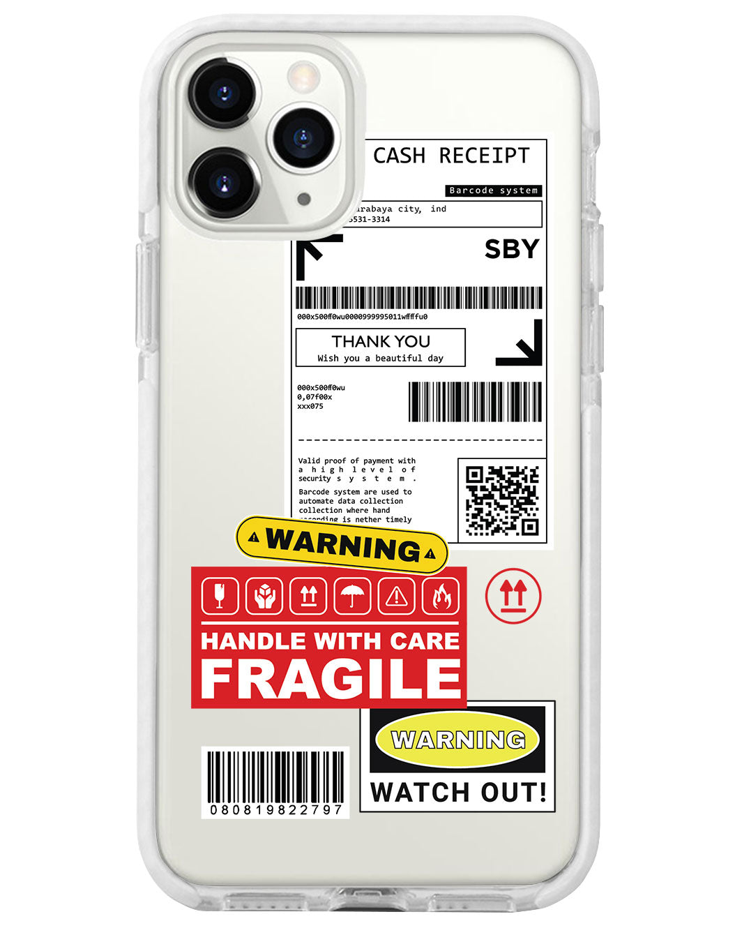 iPhone Rearguard Bumper - Shipping Label