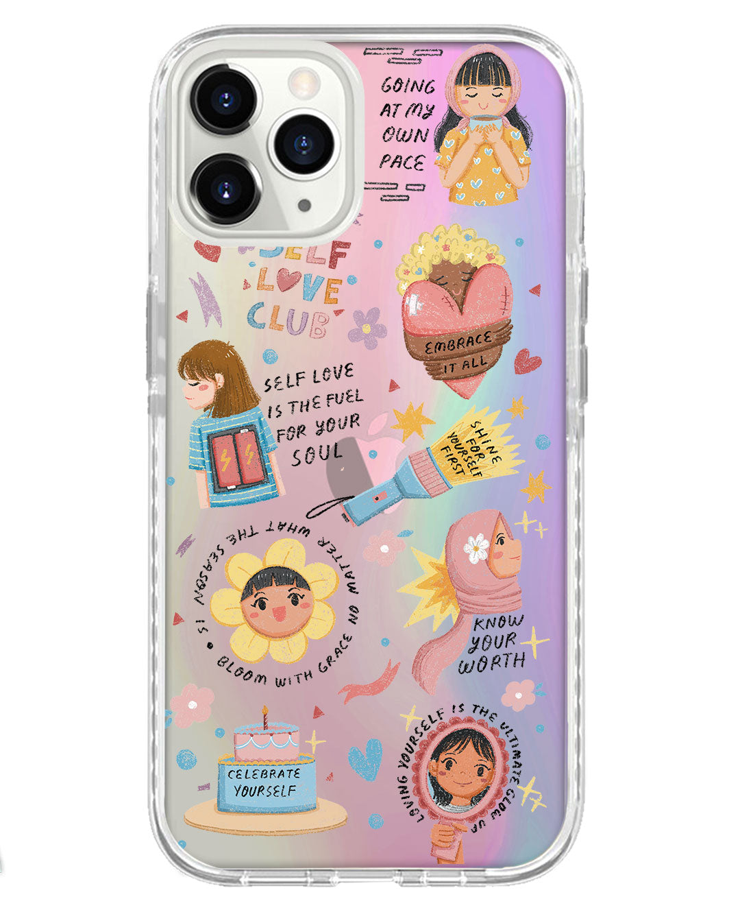 iPhone Rearguard Holo - Self Love Club