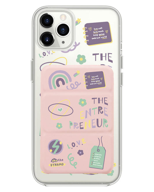 iPhone Magnetic Trifold Wallet Case - ESTP