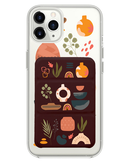 iPhone Magnetic Trifold Wallet Case - Minimalist
