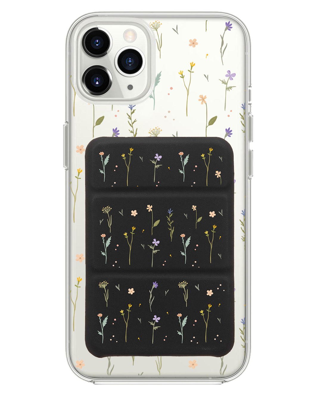 iPhone Magnetic Trifold Wallet Case - Botanical Garden 2.0