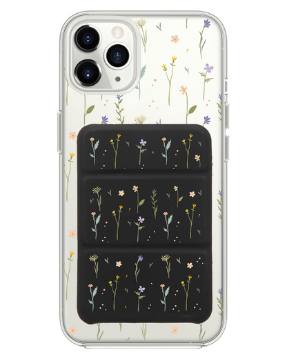 iPhone Magnetic Trifold Wallet Case - Botanical Garden 2.0