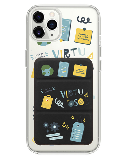 iPhone Magnetic Trifold Wallet Case - ISTP