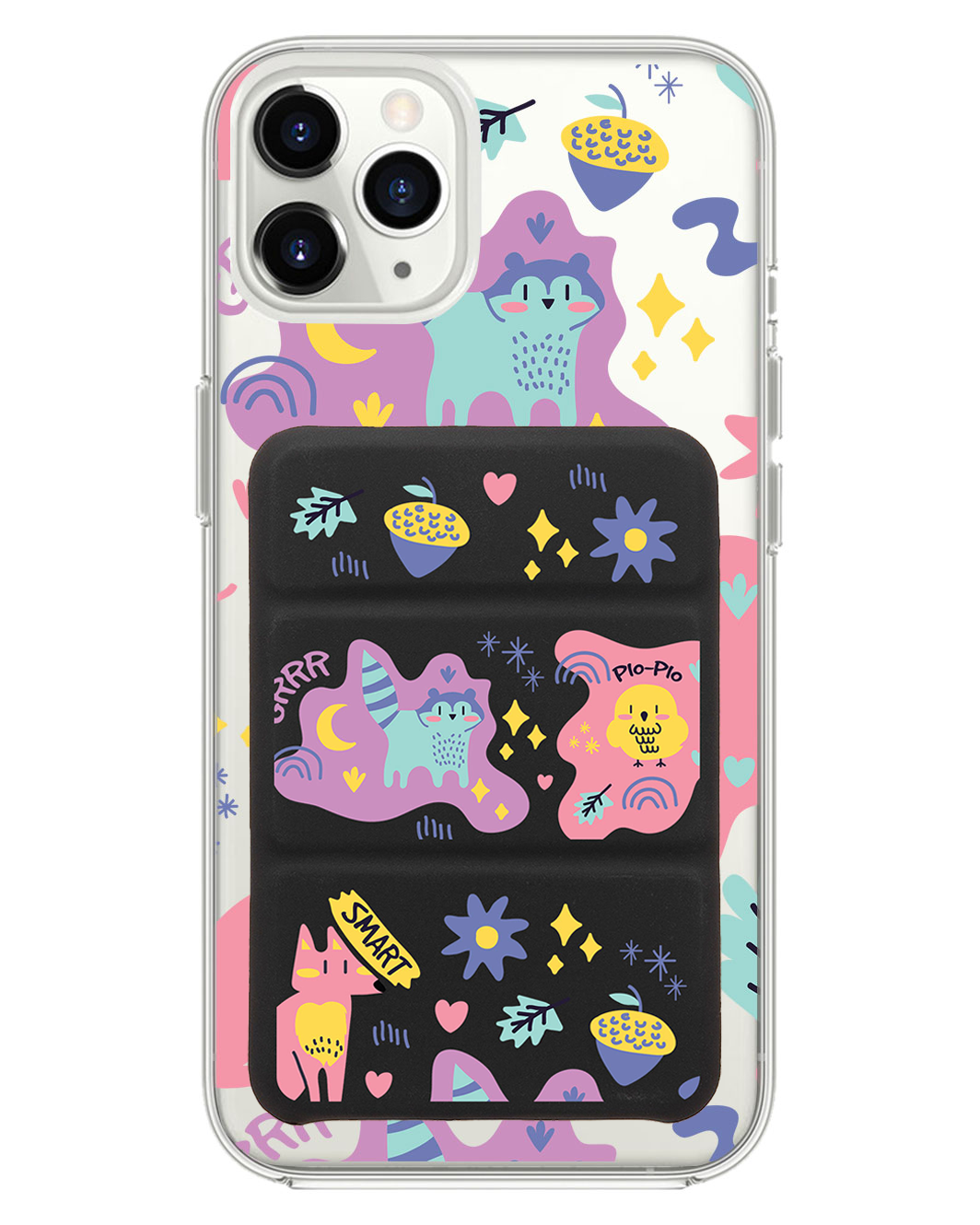 iPhone Magnetic Trifold Wallet Case - Pio & Friends