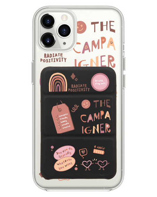 iPhone Magnetic Trifold Wallet Case - ENFP
