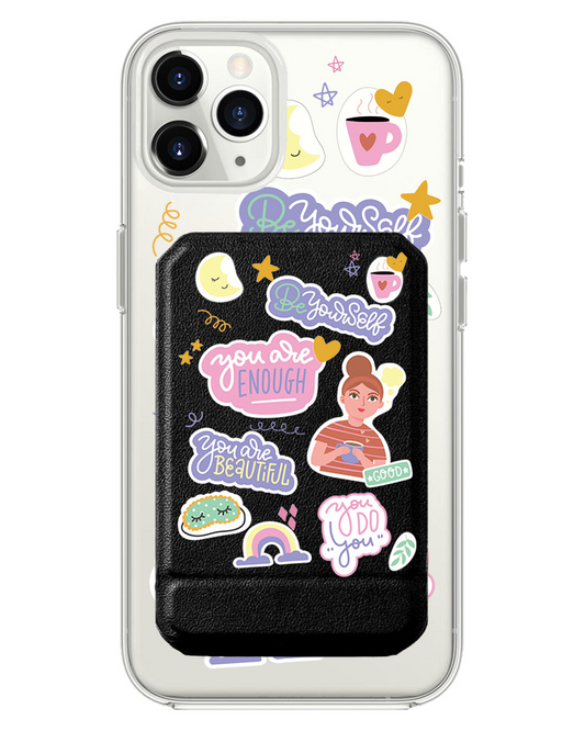 iPhone Magnetic Multifold Wallet - Be Yourself