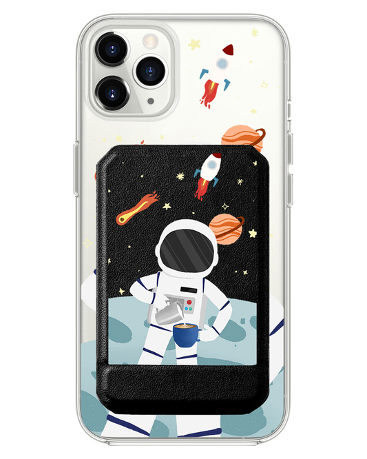 iPhone Magnetic Multifold Wallet - Baristronaut