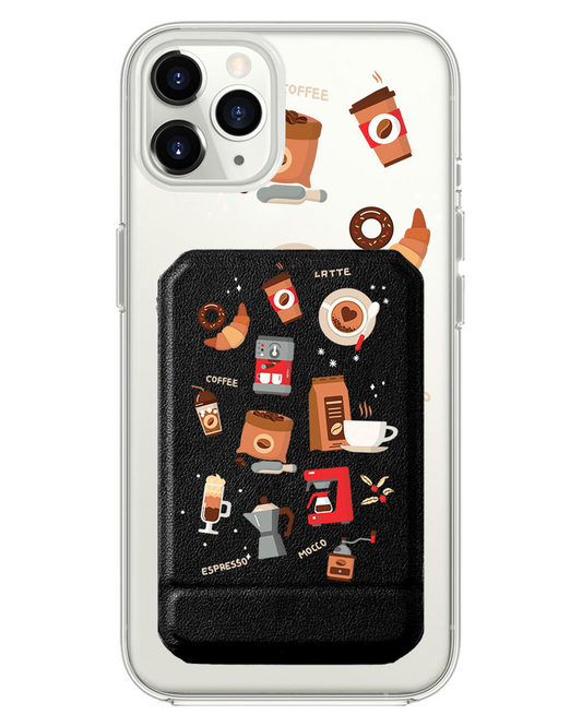iPhone Magnetic Multifold Wallet - Barista