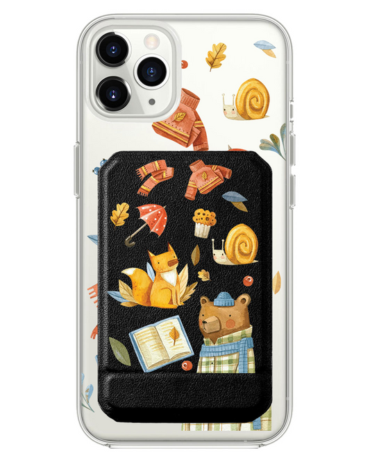 iPhone Magnetic Multifold Wallet - Bear & Fox