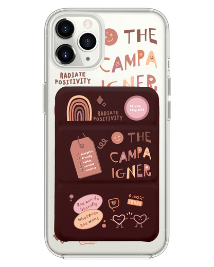 iPhone Magnetic Trifold Wallet Case - ENFP