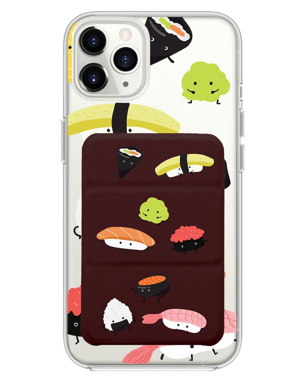 iPhone Magnetic Trifold Wallet Case - Omakase 1.0