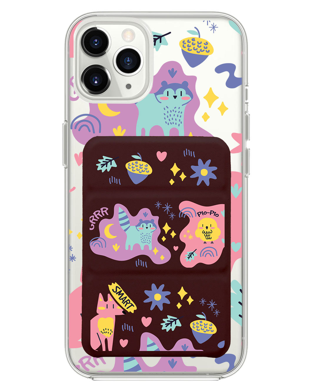 iPhone Magnetic Trifold Wallet Case - Pio & Friends