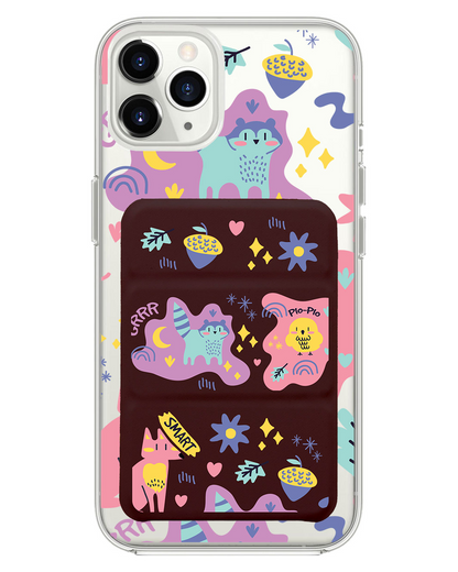 iPhone Magnetic Trifold Wallet Case - Pio & Friends