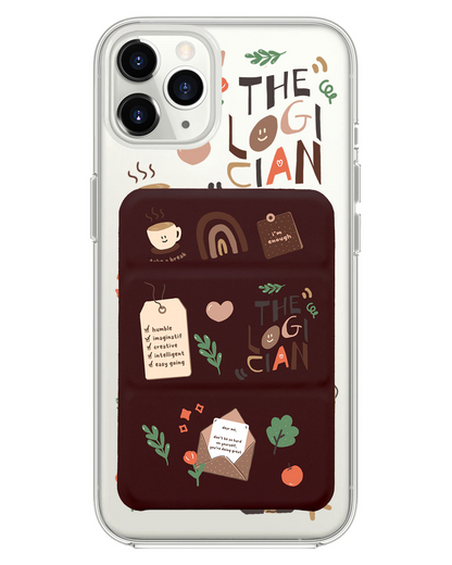 iPhone Magnetic Trifold Wallet Case - INTP