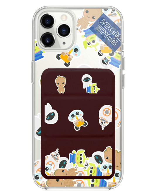 iPhone Magnetic Trifold Wallet Case - Buddy Space