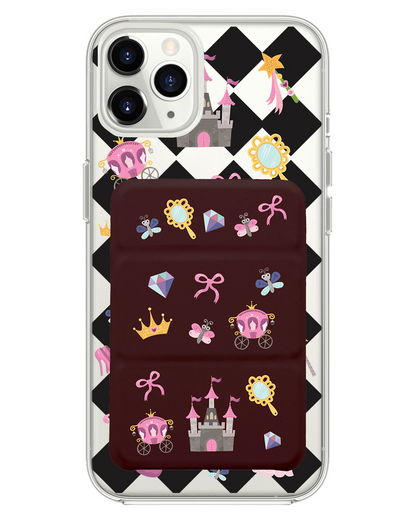 iPhone Magnetic Trifold Wallet Case - Little Princess