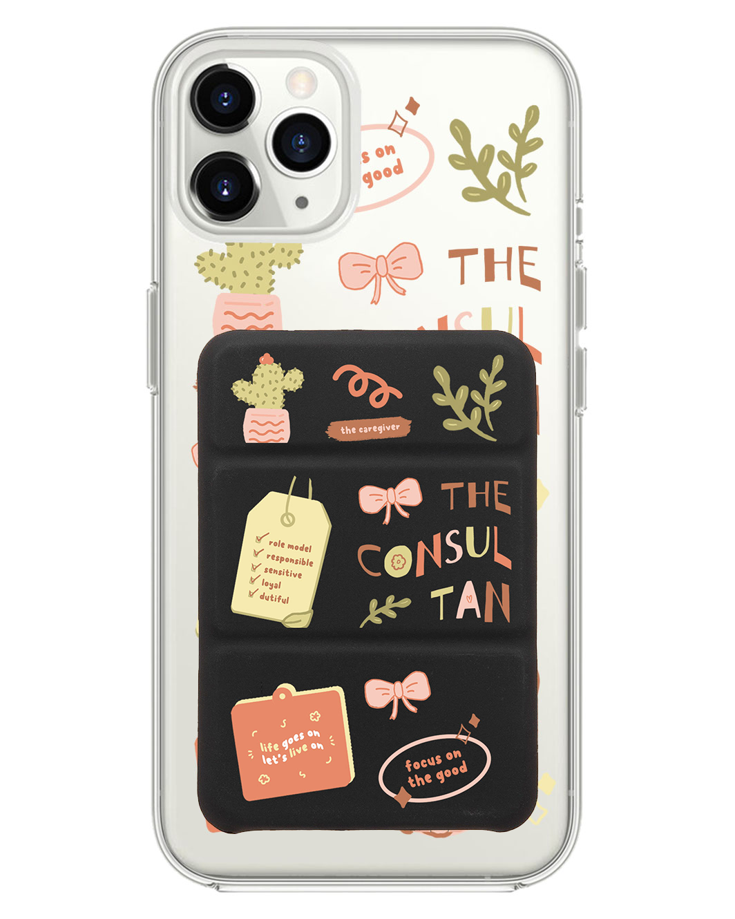 iPhone Magnetic Trifold Wallet Case - ESFJ