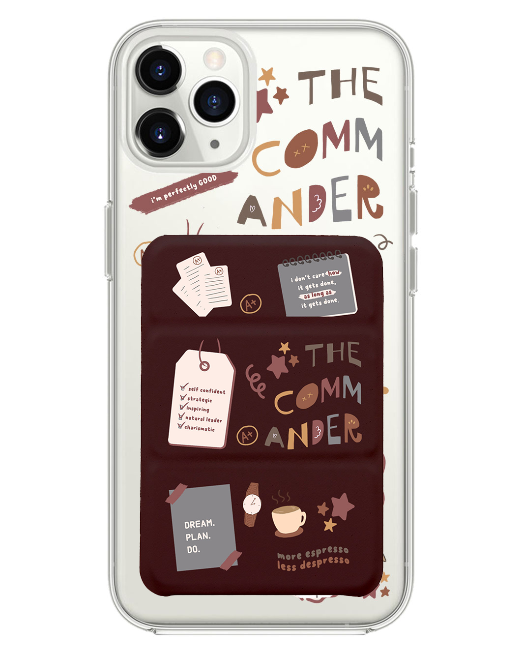iPhone Magnetic Trifold Wallet Case - ENTJ