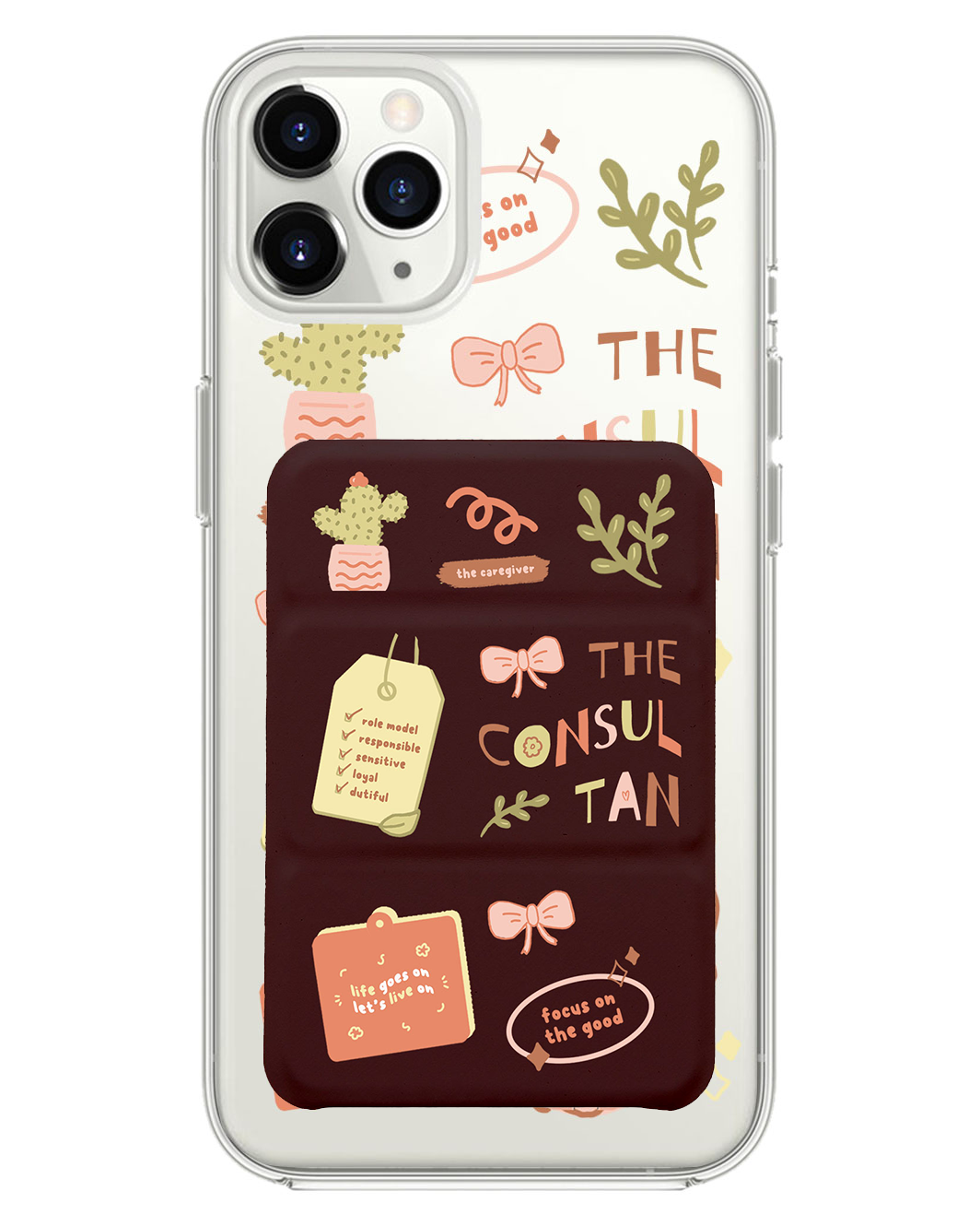 iPhone Magnetic Trifold Wallet Case - ESFJ