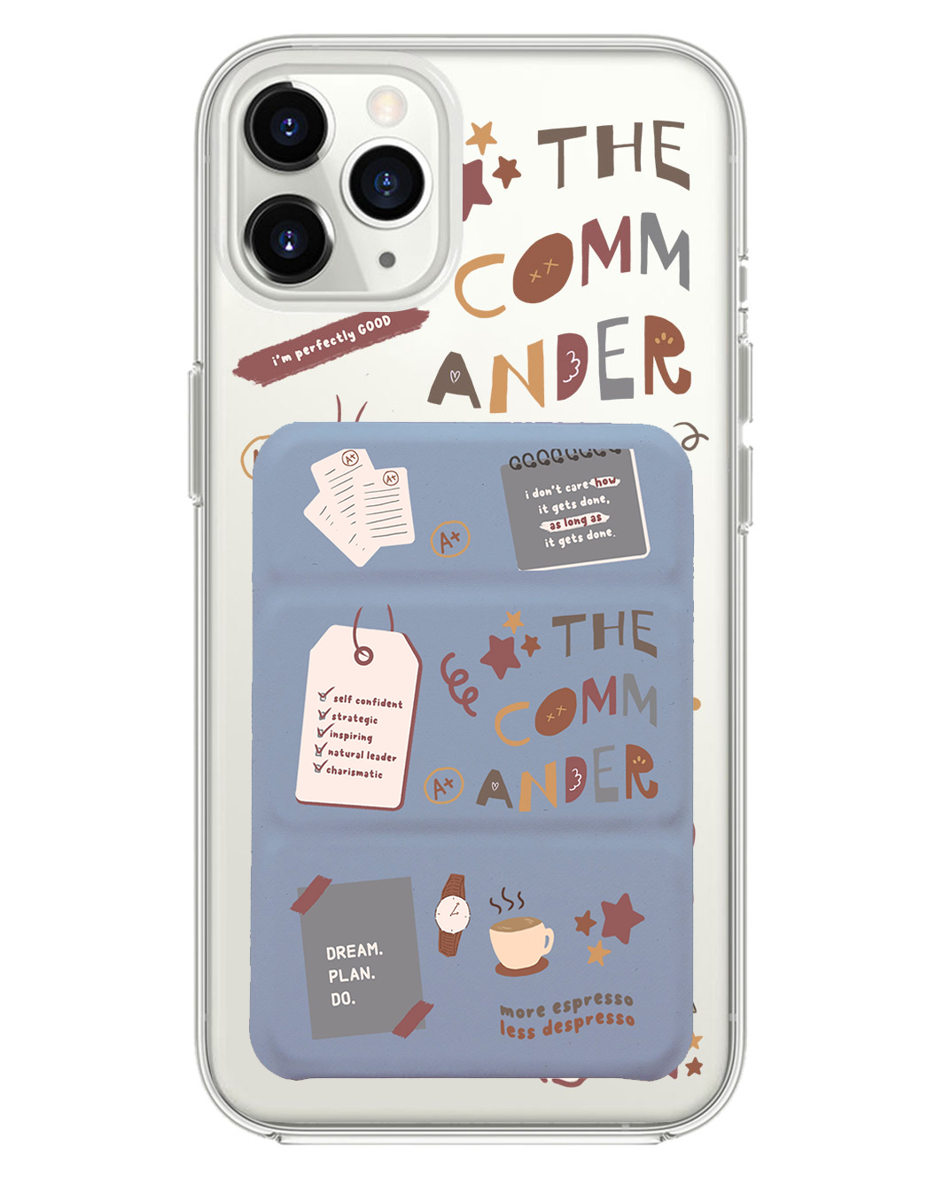 iPhone Magnetic Trifold Wallet Case - ENTJ