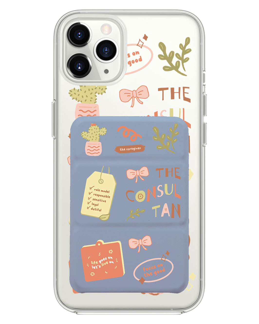 iPhone Magnetic Trifold Wallet Case - ESFJ