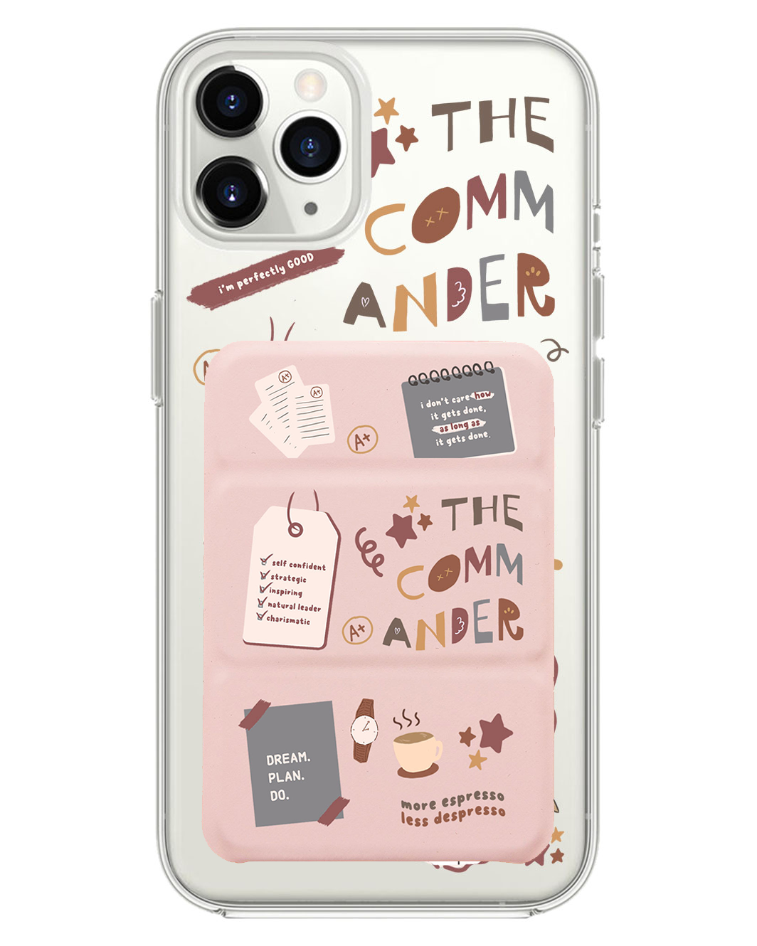 iPhone Magnetic Trifold Wallet Case - ENTJ