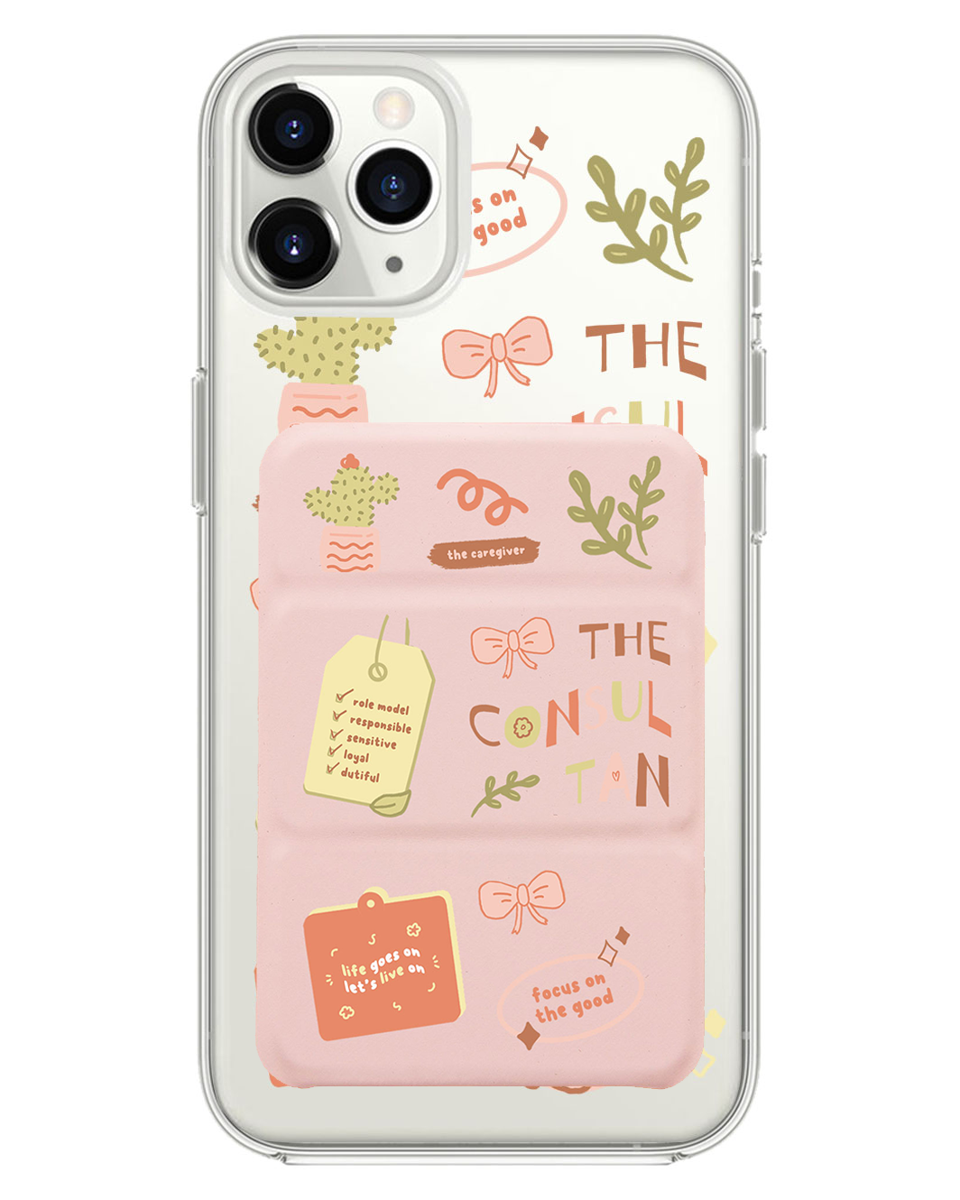 iPhone Magnetic Trifold Wallet Case - ESFJ