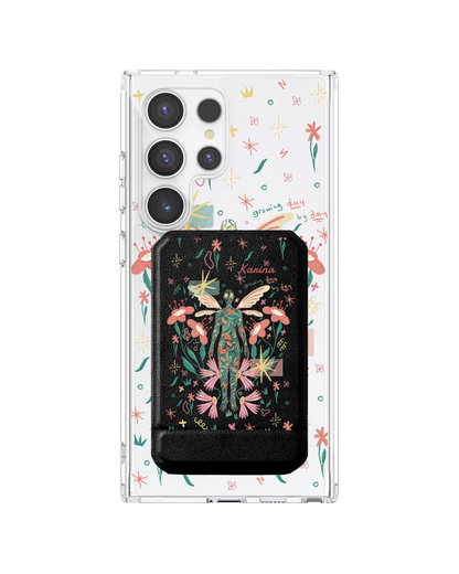 Android Magnetic Multifold Wallet - Growing Day by Day