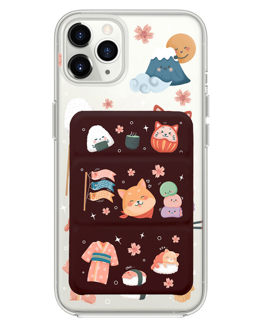 iPhone Magnetic Trifold Wallet Case - Japan