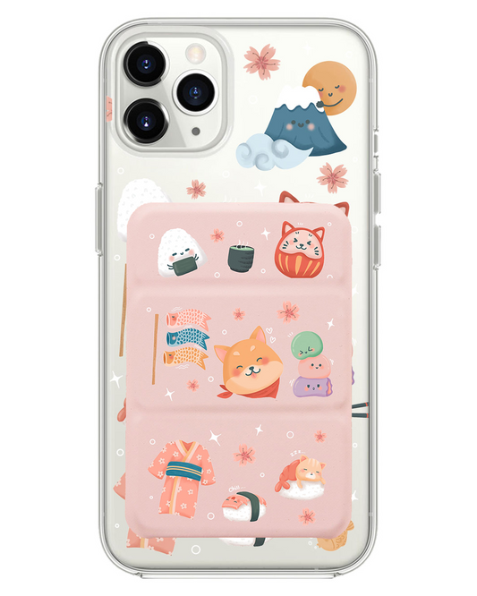 iPhone Magnetic Trifold Wallet Case - Japan
