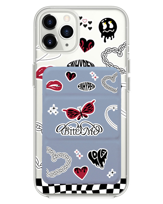 iPhone Magnetic Trifold Wallet Case - Enhypen Bite Me
