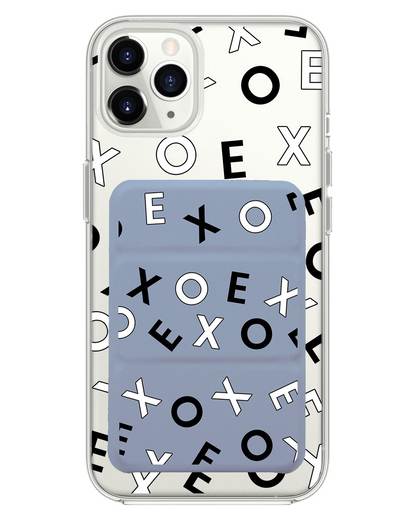 iPhone Magnetic Trifold Wallet Case - Exo Monogram