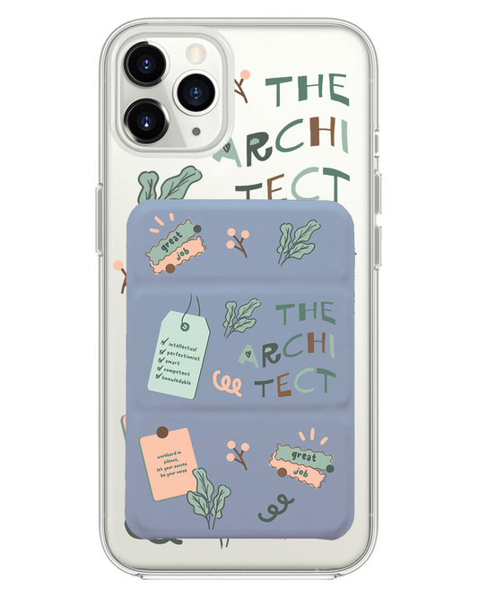iPhone Magnetic Trifold Wallet Case - INTJ