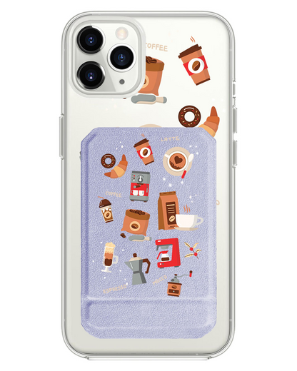 iPhone Magnetic Multifold Wallet - Barista