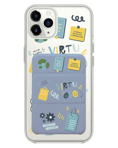 iPhone Magnetic Trifold Wallet Case - ISTP