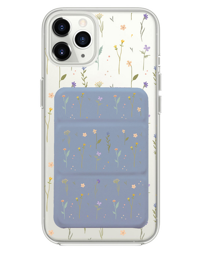 iPhone Magnetic Trifold Wallet Case - Botanical Garden 2.0