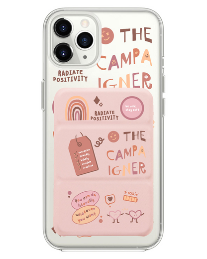iPhone Magnetic Trifold Wallet Case - ENFP