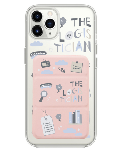 iPhone Magnetic Trifold Wallet Case - ISTJ
