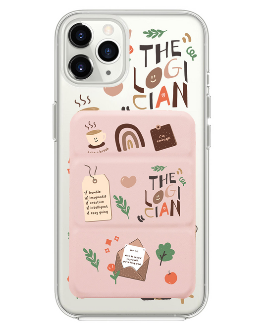 iPhone Magnetic Trifold Wallet Case - INTP
