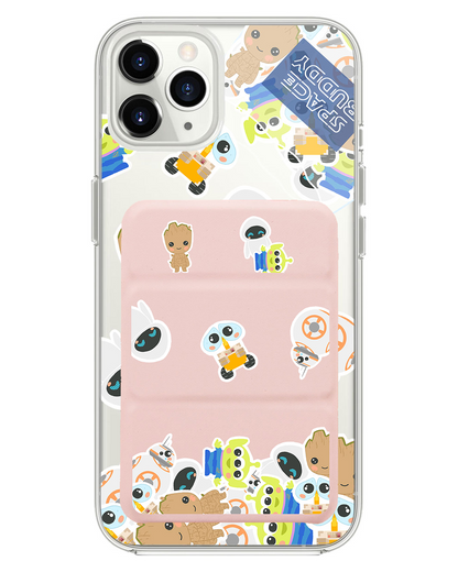 iPhone Magnetic Trifold Wallet Case - Buddy Space