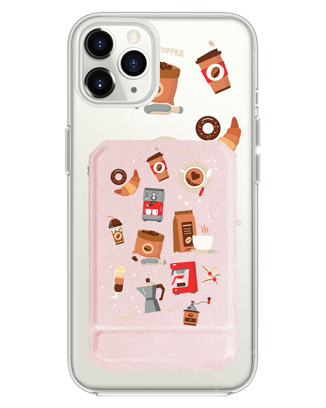 iPhone Magnetic Multifold Wallet - Barista