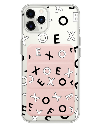 iPhone Magnetic Trifold Wallet Case - Exo Monogram