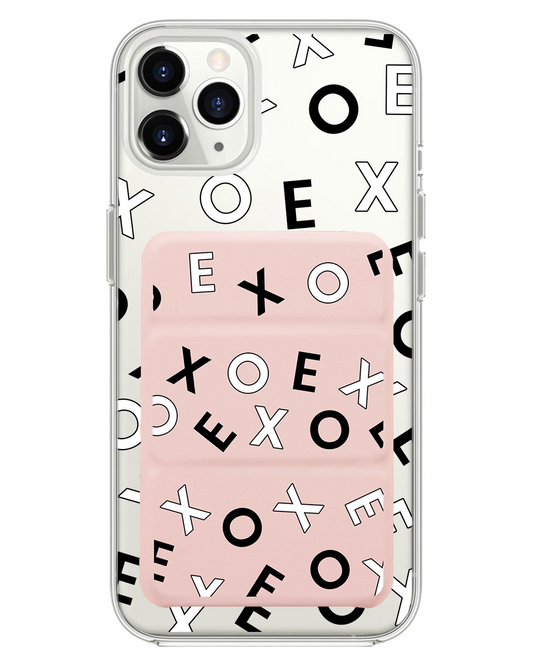 iPhone Magnetic Trifold Wallet Case - Exo Monogram