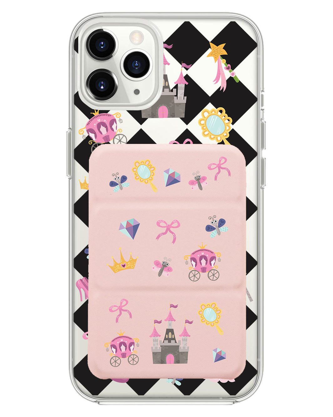 iPhone Magnetic Trifold Wallet Case - Little Princess