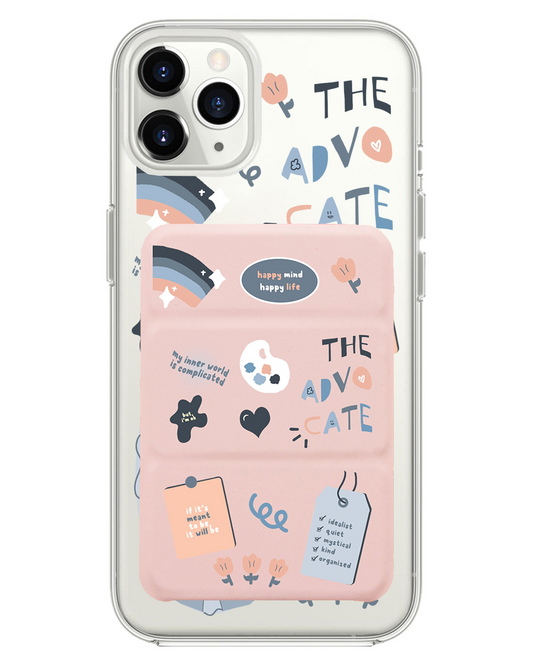 iPhone Magnetic Trifold Wallet Case - INFJ