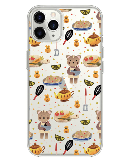 iPhone Rearguard Hybrid - Cooking Cat
