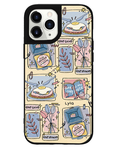 iPhone Leather Grip - Grow (Sunnysidearteu)