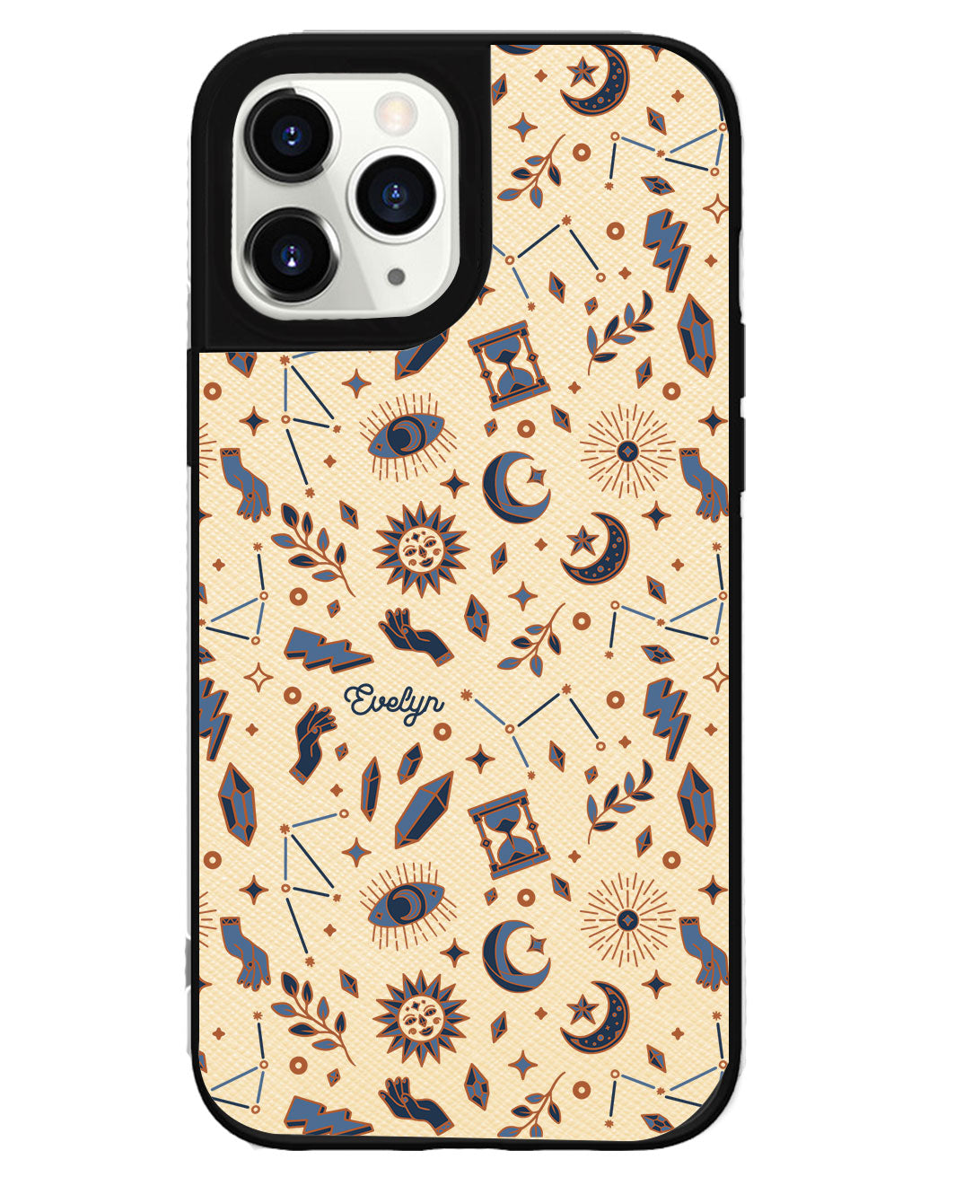 iPhone Leather Grip Case - Stardust